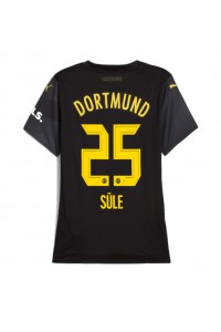 Borussia Dortmund Niklas Sule #25 Voetbaltruitje Uit tenue Dames 2024-25 Korte Mouw